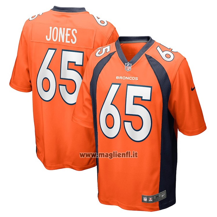 Maglia NFL Game Denver Broncos Brett Jones Arancione